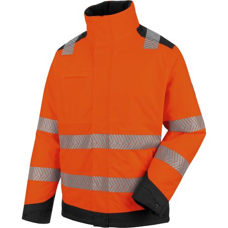 Parka de travail haute-visibilité orange fluo Würth MODYF M