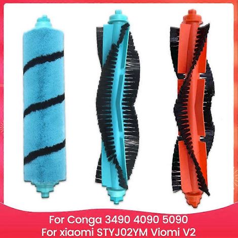Brosse pour aspirateur Soft Roller Brosse pour Conga 3490 4090 5090 Xiaomi STYJ02YM Viomi V2 Aspirateur Household Accessoires (1/5)