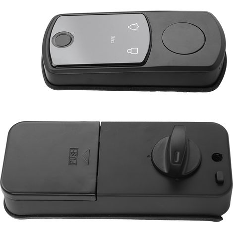Serrure intelligente avec clavier, plusieurs méthodes de déverrouillage, pêne dormant électronique automatique, empreinte digitale, pour maison, bureau, appartement. (1/5)