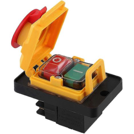 Interrupteur électromagnétique à bouton magnétique KJD12 16A 250V pour outil électrique avec protection contre les sous-tensions et les surcharges - Modèle S2024122791 Édition 0923 (1/5)