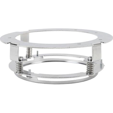 Support de phare rond (5,75 pouces), stable et solidement fixé, en fer, compatible avec la plupart des motos.