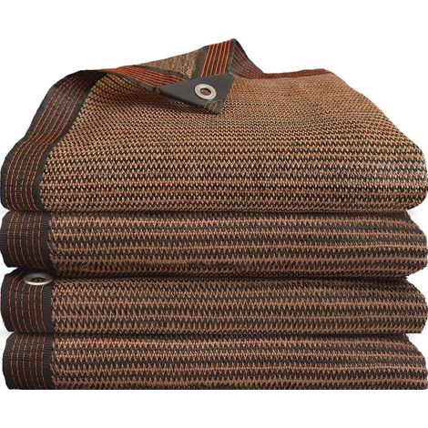 80 % filet d'ombrage, avec œillets, filet brise-vent anti-UV pour serre, réutilisable, pour pergola, jardin, balcon, bâche d'ombrage 2 x 3 m (1/5)