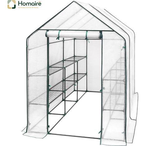 HOMAIRE Geräumiges Folie Gewächshaus für Tomaten (1/5)