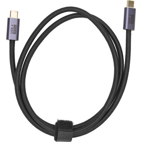 Câble USB 4.0 Type C 20Gbps - Transmission Ultra Rapide, Compatible 8K 60Hz et Charge PD 100W - Longueur 1m (1/5)