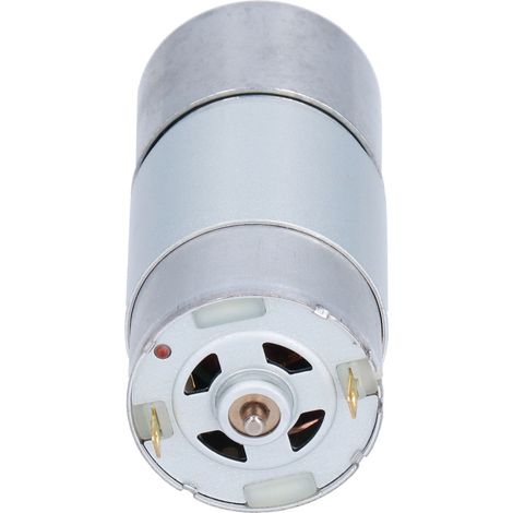 Gleichstrom-Getriebemotor mit Vorwärts- und Rückwärtssteuerung, Drehzahlreduzierung, Mini-Elektromotor, 12 V, 56 U/min (1/5)
