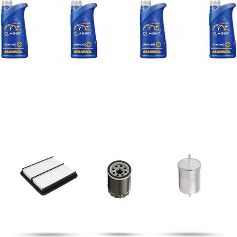 Kit tagliando 3 FILTRI e 4L OLIO compatibile con Dr 2  1.3 LGP 61kw dal 2010 (1/5)