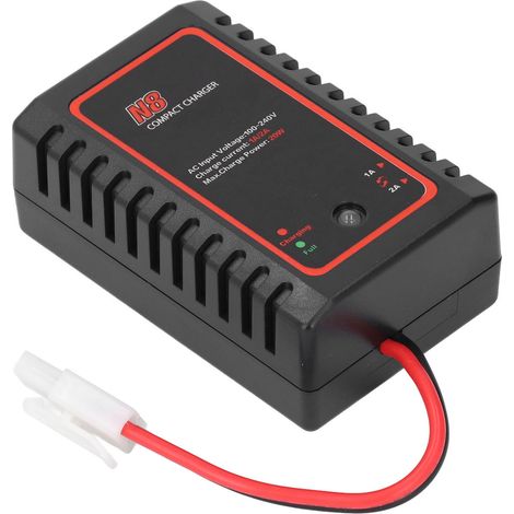 Chargeur de batterie NiMH/NiCD 20W pour PC et RC, compatible avec les batteries NiMH/NiCD 2 à 8S (1/5)