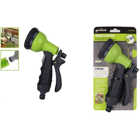 Pistolet De Pulvérisation 8 Jets Tuyau D'irrigation Pompe à Eau De Jardin 94766 (1/2)