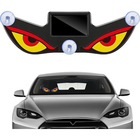 Yeux LED pour Pare-Brise de Voiture Signal d'avertissement (1/5)