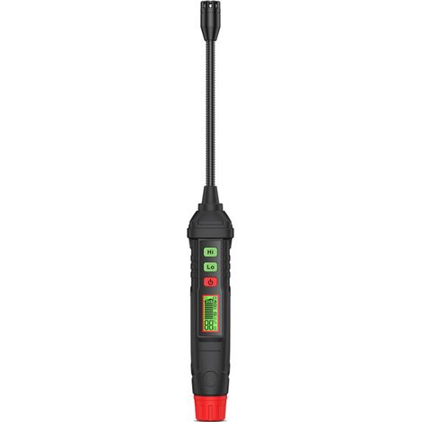 HT61L tragbarer Gasleckdetektor, Methan-Brenngasprüfer, Konzentrationsanalysator mit Digitalanzeige, Multifunktionsgerät mit akustischem Alarm,
