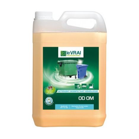 Détergent désinfectant surodorant pour carrelage – Bactéricide, fongicide, virucide – Parfum frais forêt des landes – Bidon 5 litres – Action Pin (1/5)