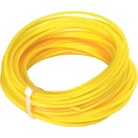 FILO PENTABOLATO PER DECESPUGLIATORE Col. Giallo  mm. 3,0x15 mt.