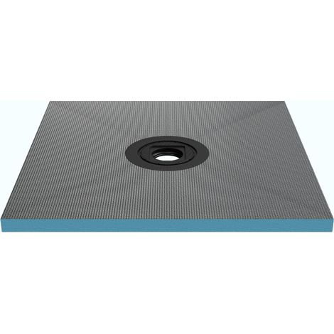 Mai & Mai Receveur de Douche à Carreler XPS 90x90cm Recoupable sur Mesure pour Douche