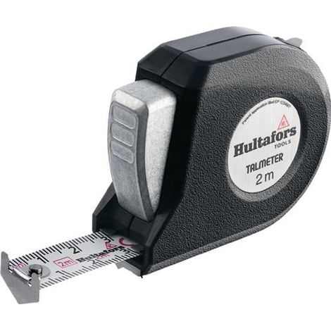 HULTAFORS Mètre-ruban de poche Talmeter L.2m L.16mm mm/cm EC II ABS Lame de mesure - 359103 (1/4)