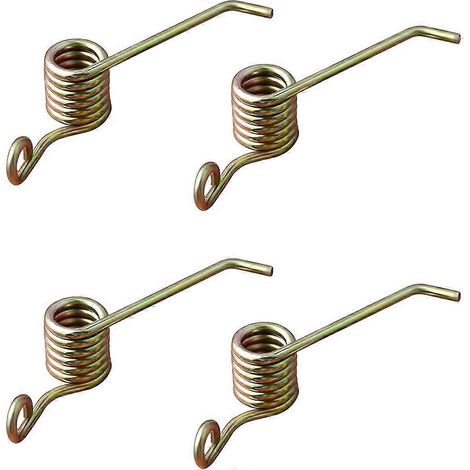 Lot de 4 ressorts de rechange universels pour râteau motorisé Maxpower 330105, ressorts de scarificateur pour Maxpower Arnold 16 pouces (1/4)