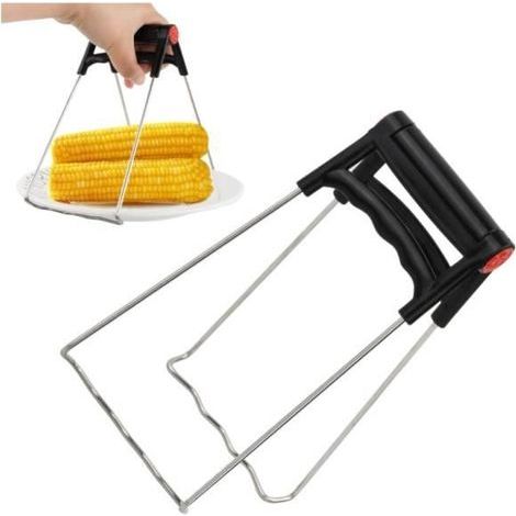 Pinze per cibi caldi - Cucina - Acciaio inossidabile - Design antiscottatura - Versatili - Antiscivolo (1/4)