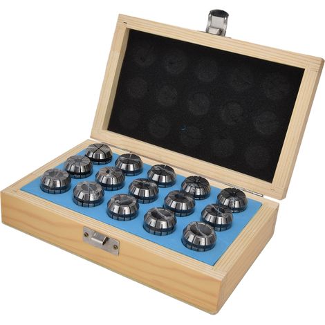 Accessoires pour machine de gravure CNC : mandrin à ressort ER25 de 15 pièces en acier au carbone de haute précision (2-16 mm) (1/5)