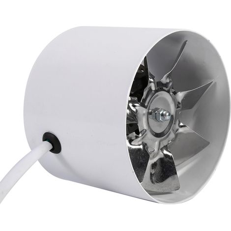 Ventilateur d'extraction en ligne pour conduit, ventilateur d'extraction mural pour salle de bain ventilateur d'extraction pour la ventilation et le refroidissement (1/5)