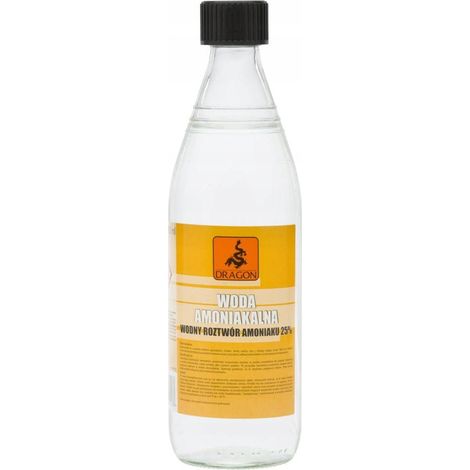 Soluzione acquosa di ammoniaca 20% AMMONIACA ACQUA 0,5 l DRAGON 1 pz.