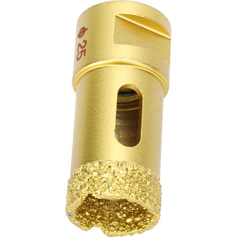 Foret diamanté de 25 mm pour le soudage du marbre, foret diamanté pour l'or, outil électrique (1/5)