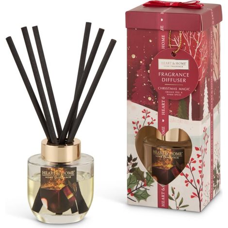 Diffuseur à bâtons Heart and Home en boîte cadeau Magie de Noël (1/2)