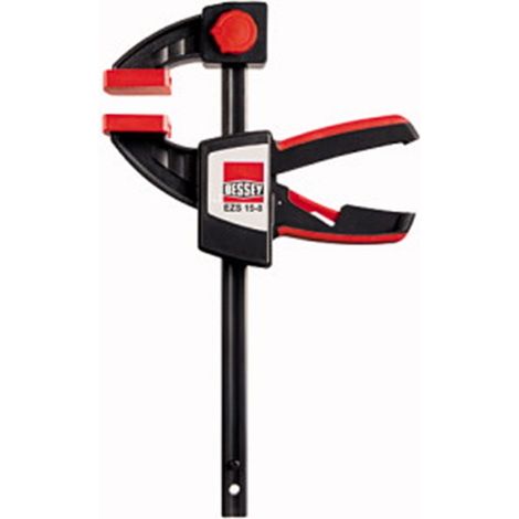 Bessey EZS60-8 Prensa de Una Mano 600 mm Negra y Roja