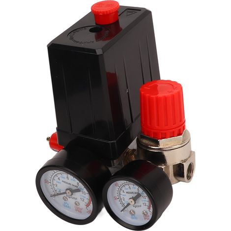 Luftkompressor-Druckschalter 0180PSI Steuerventil-Kit Ersatzteile Zubehör (1/5)