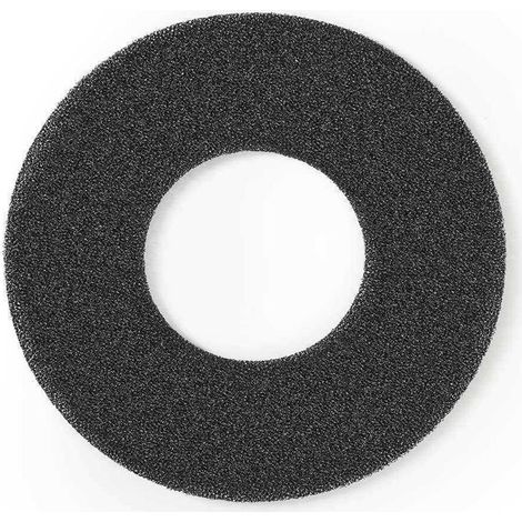 Nedis Filtro de grasa negro de poliéster 25 cm