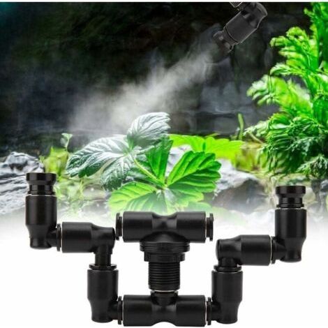 Becs de brumisation de reptiles, système réglable de brumisage de brumisateur de brouillard réglable en 360 Humidification de refroidissement Anti-séchage pour reptiles Amphibiens (1/5)