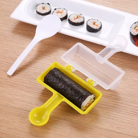 Moule À Sushi - Moule À Boules De Riz - Pour Préparation Maison De Sushi Et Bentô - En PP - 11,8 x 5,4 x 6 cm - Lot De 2 Pièces (1/5)