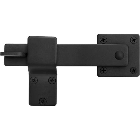 de portail ferme Acier au carbone avec rotation complète à 360 degrés Verrou Sécurité Pour Porte De Grange Pour Enclos À Moutons, Écuries, Ranch, Ferme, Jardin, Cour, Carports Et Verger (1/5)