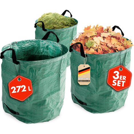 Gartenabfallsack 3er Set Vielseitige Lösung für Gartenabfälle und Aufbewahrung (1/5)