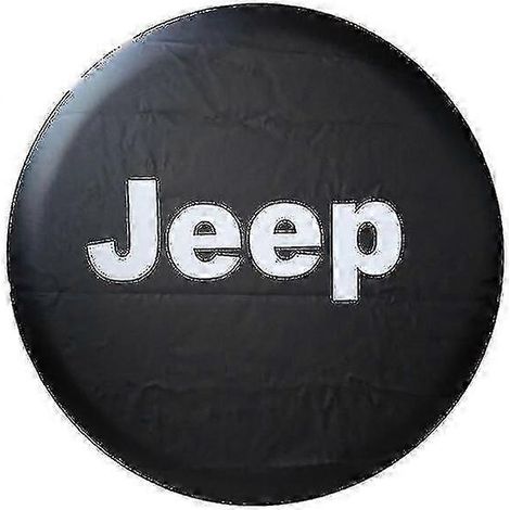 Housse de roue de secours en PVC pour pneu de 14 à 17 pouces, protection pour pneu tout-terrain (Jeep 14 pouces)