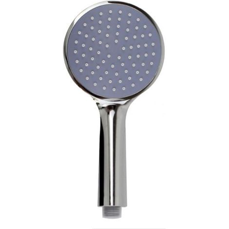 TRADE SHOP - Doccetta Soffione Rotondo Doccia 12.5 X 26 Cm Bagno Doccino Cornetta Moderna 69095 - (1/2)