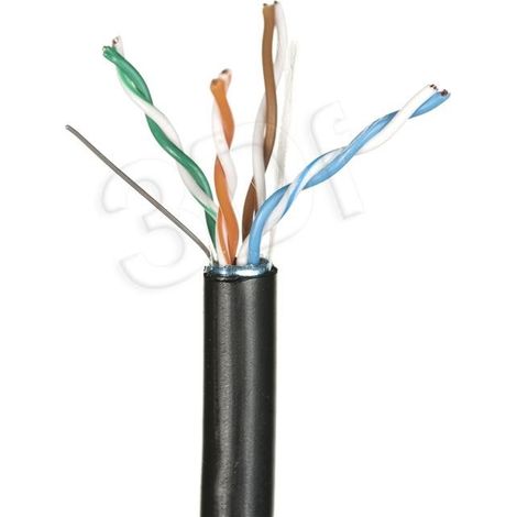 Cavo F/UTP cat.5e PE 4x2x24AWG 305m per esterni asciutti alantec
