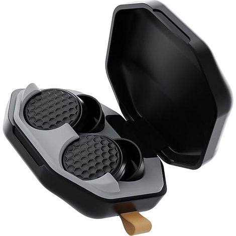 Bouchons d'oreille à réduction du bruit avancée avec matériaux en silicone assurant un sommeil silencieux pour les voyages, le travail et l'utilisation à la maison, réduisant les sons externes (1/5)