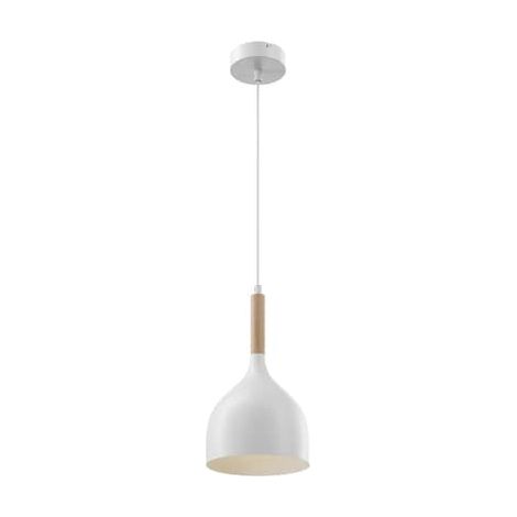[NEUWERTIG] Euluna Hängeleuchte Noak Deckenlampe Pendelleuchte Einflammig Weiß Holz Natur B-Ware