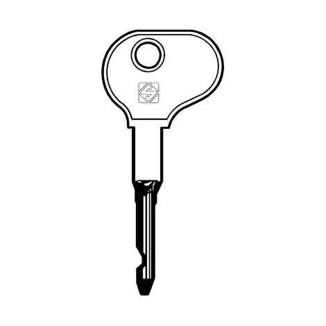 CHIAVE AUTO BOSCH BH11 SILCA - ACCIAIO NICHELATO- 2 pezzi