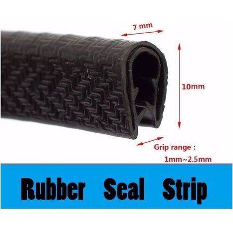 Bande caoutchouc protection portière voiture 4M – Anti-collision – Empêche fuites d'air et d'eau – Isolation phonique et thermique (1/4)