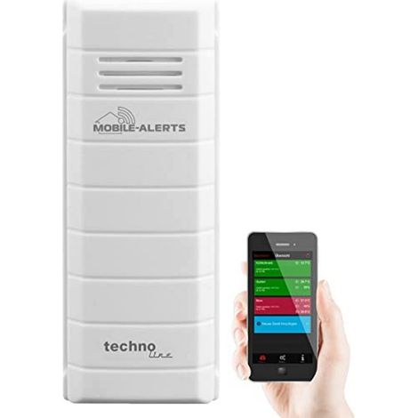 techno line MA 10100 Sensore di Temperatura, Bianco