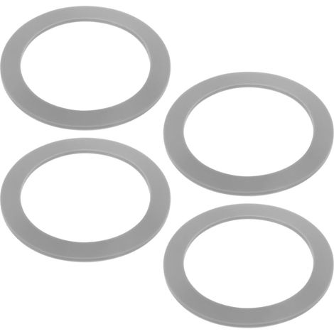 4 Pcs Rubber Seal Gaskets for Kitchen Blender Replacement Gaskets Compatible with 6.5 x 6.5 x 1 mm (1/5)