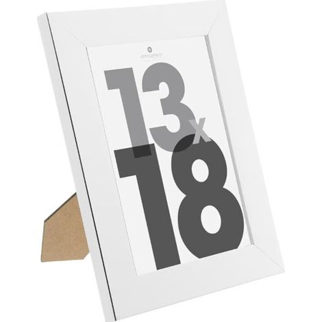 Cadre Photo "Classique" 13x18cm Blanc (1/2)
