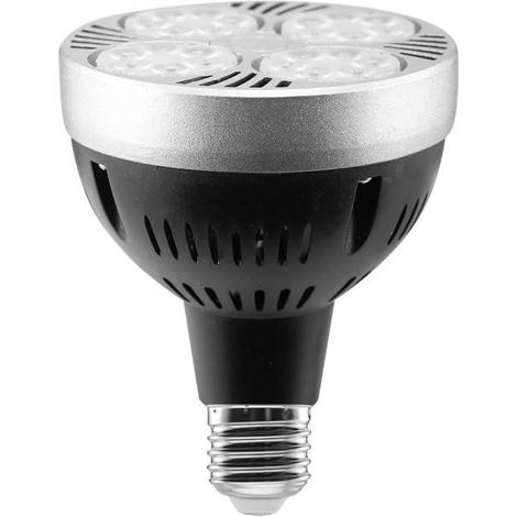 Ineasicer Lampe Ampoule LED 35 W PAR30 E27 Spot 6400 K Lumière froide 2975 lm Blanc [Classe énergétique A+] (1/2)