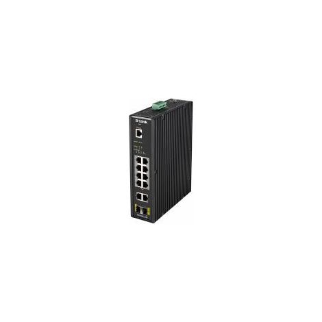 D-Link Conmutador PoE inteligente gestionado Gigabit industrial DIS-200G-12PS (1/5)