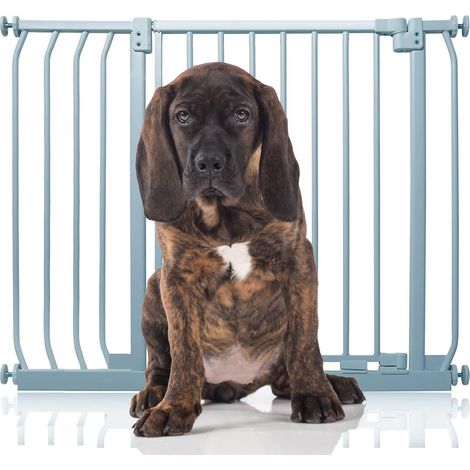 Bettacare Elite Pressure Dog Gate, 89cm - 98cm, Matt Grey, Pressure Fit Pet Gate for Dog and Puppy