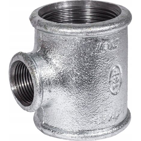 Agaflex Raccord en T argent diamètre 40 mm fonte ductile (1/3)