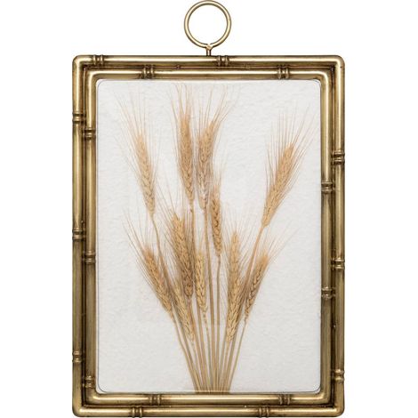 Decorazione murale jonas grano legno 46x30cm - Atmosphera créateur d'intérieur (1/4)