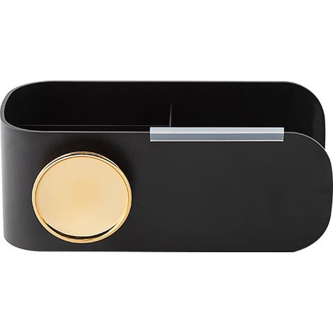 Support pour sèche-cheveux Salle de bain sans poinçon Support pour sèche-cheveux Hygiène des toilettes(noir) (1/5)
