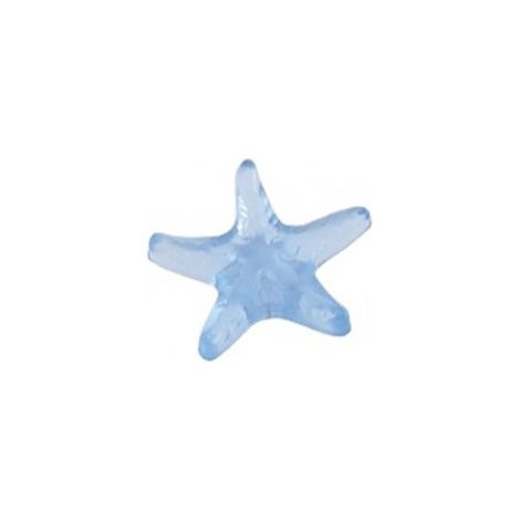 Ouvre&Déco – Bouton de meuble acrylique translucide bleu glacier 69 mm, ETOILE DE MER