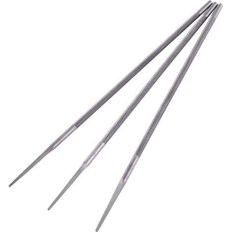 Pack de 3 Limes rondes,affuteuse de chaine tronconneuse,affute chaine tronconneuse(4mm) (1/5)